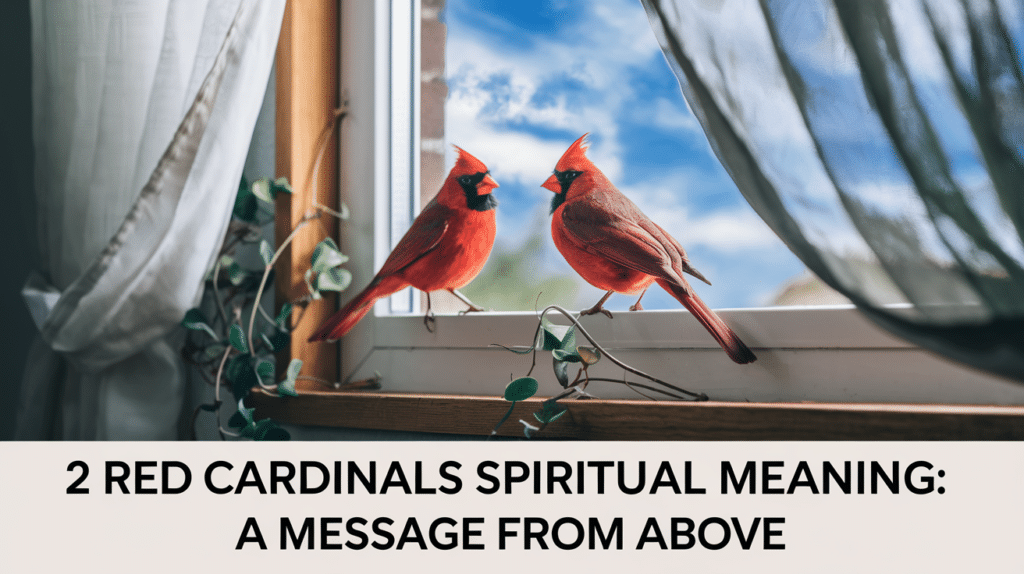 2 red cardinals spiritual meaning