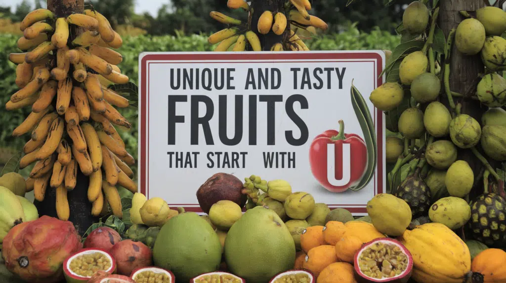 58 Unique and Tasty Fruits That Start With U