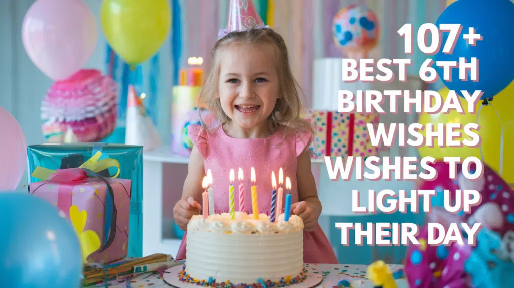 6th birthday wishes