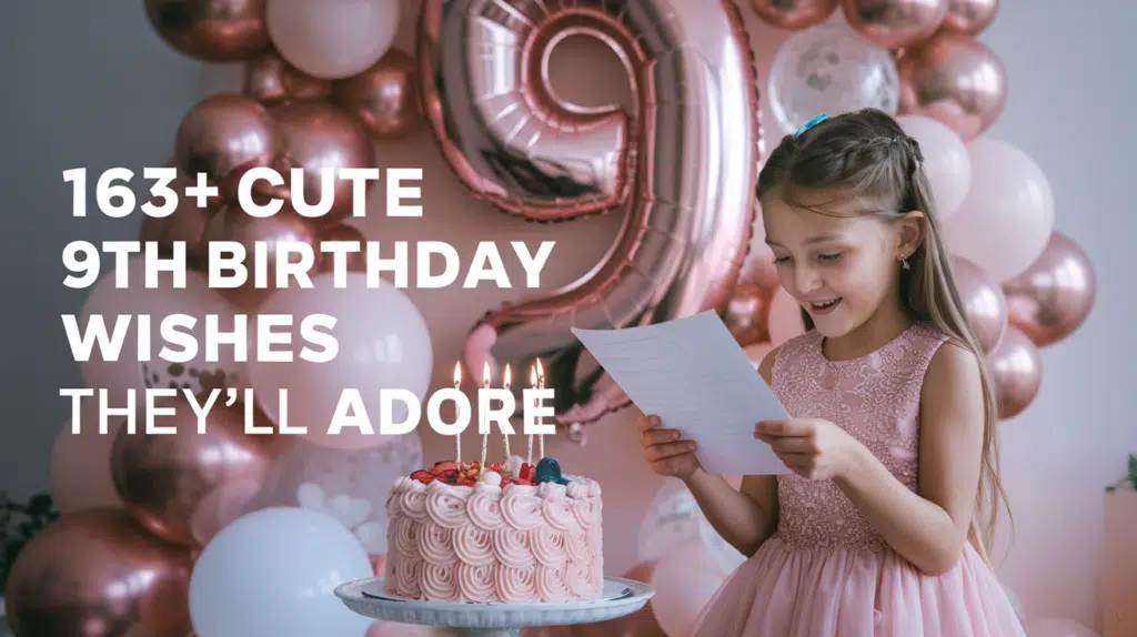 9th birthday wishes