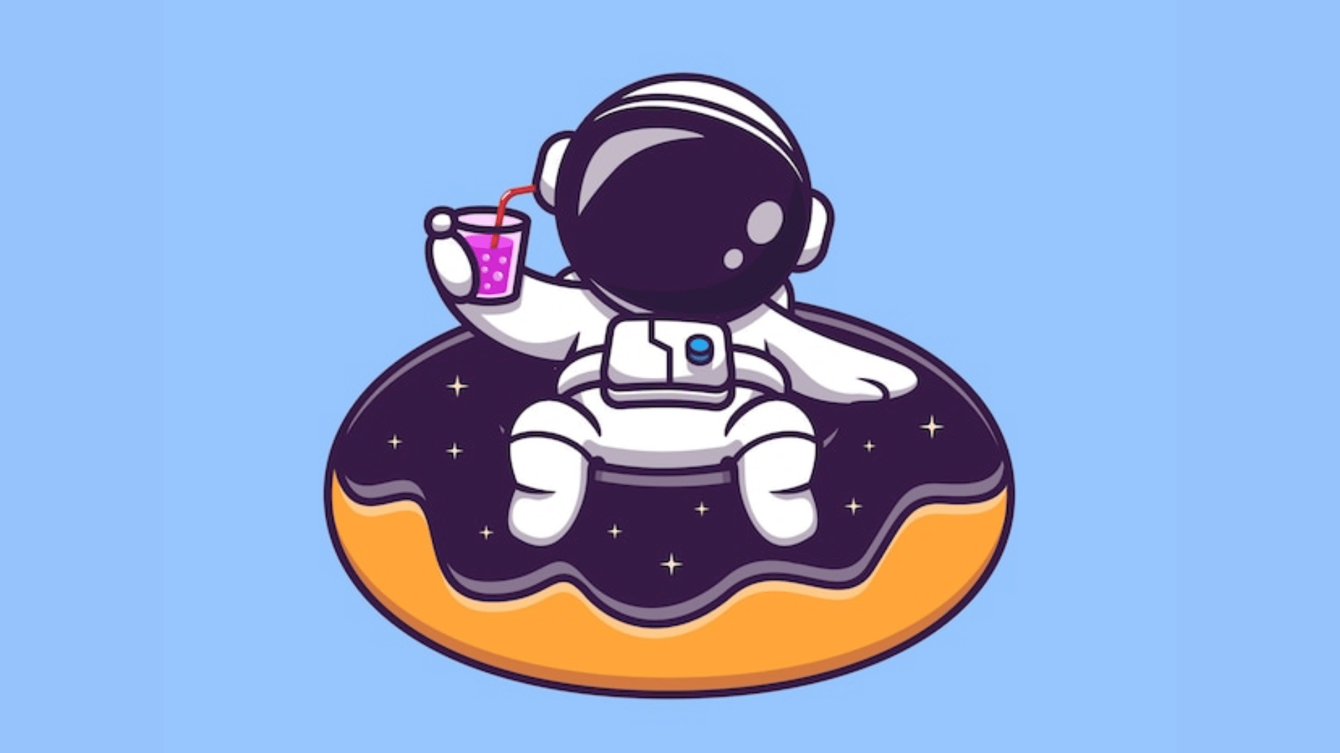 An_Astronaut_on_a_donut