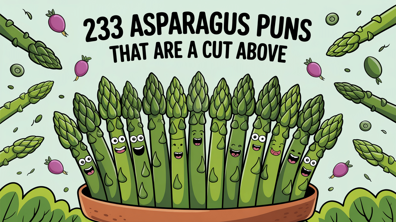 233 Asparagus Puns That Are a Cut Above 233 Asparagus Puns That Are a Cut Above