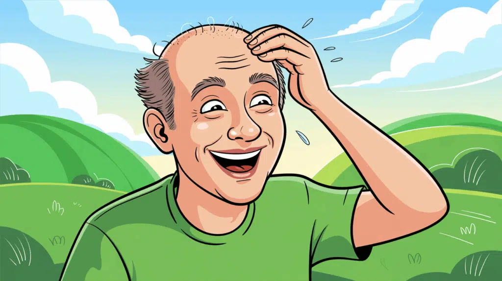 Classic Hairline Jokes that Never Get Old