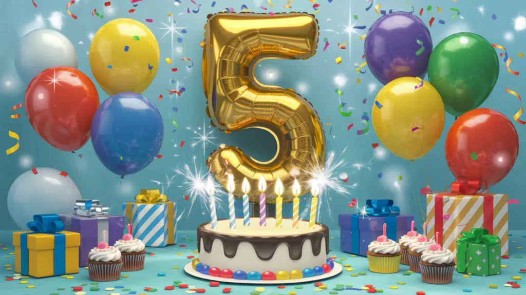 Happy 5th Birthday Wishes for Your Little Angel