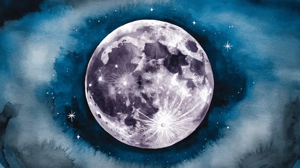 How to Blend Colors for Moon Watercolor Effects