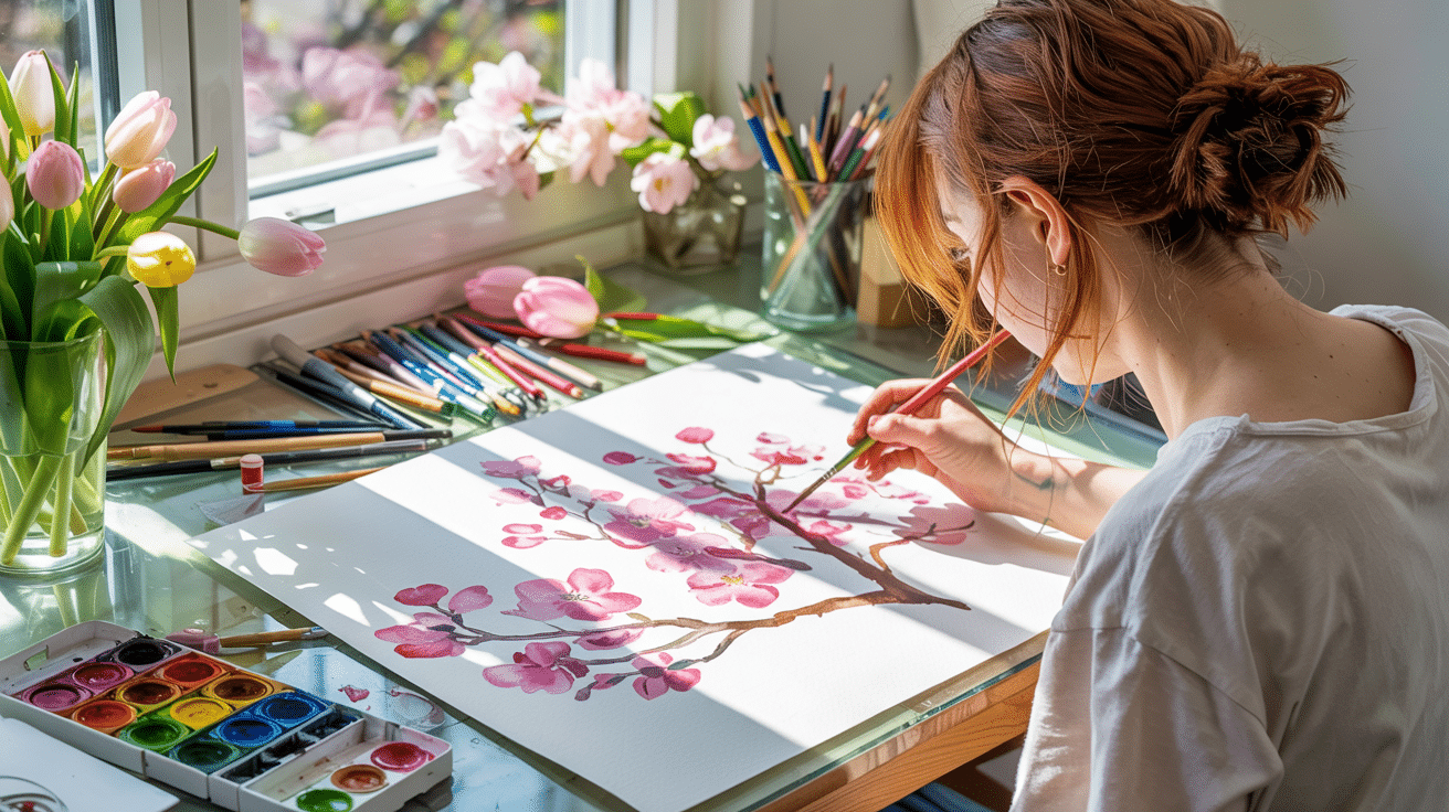117 Inspiring Spring Drawing Ideas to Try Today