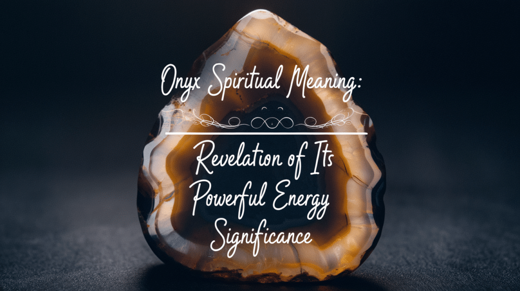 Onyx Spiritual Meaning: Its Powerful Energy and Significance