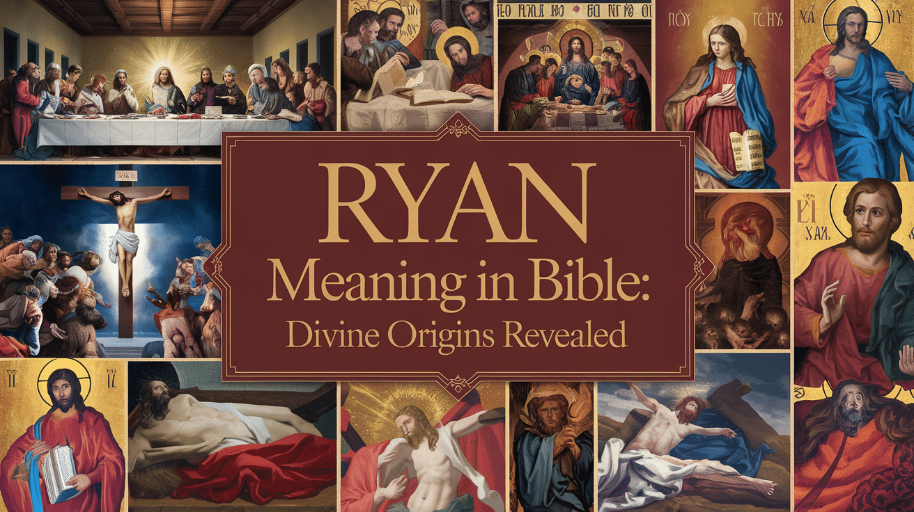 Ryan Name Meaning in Bible: Divine Origins Revealed Ryan Name Meaning in Bible: Divine Origins Revealed