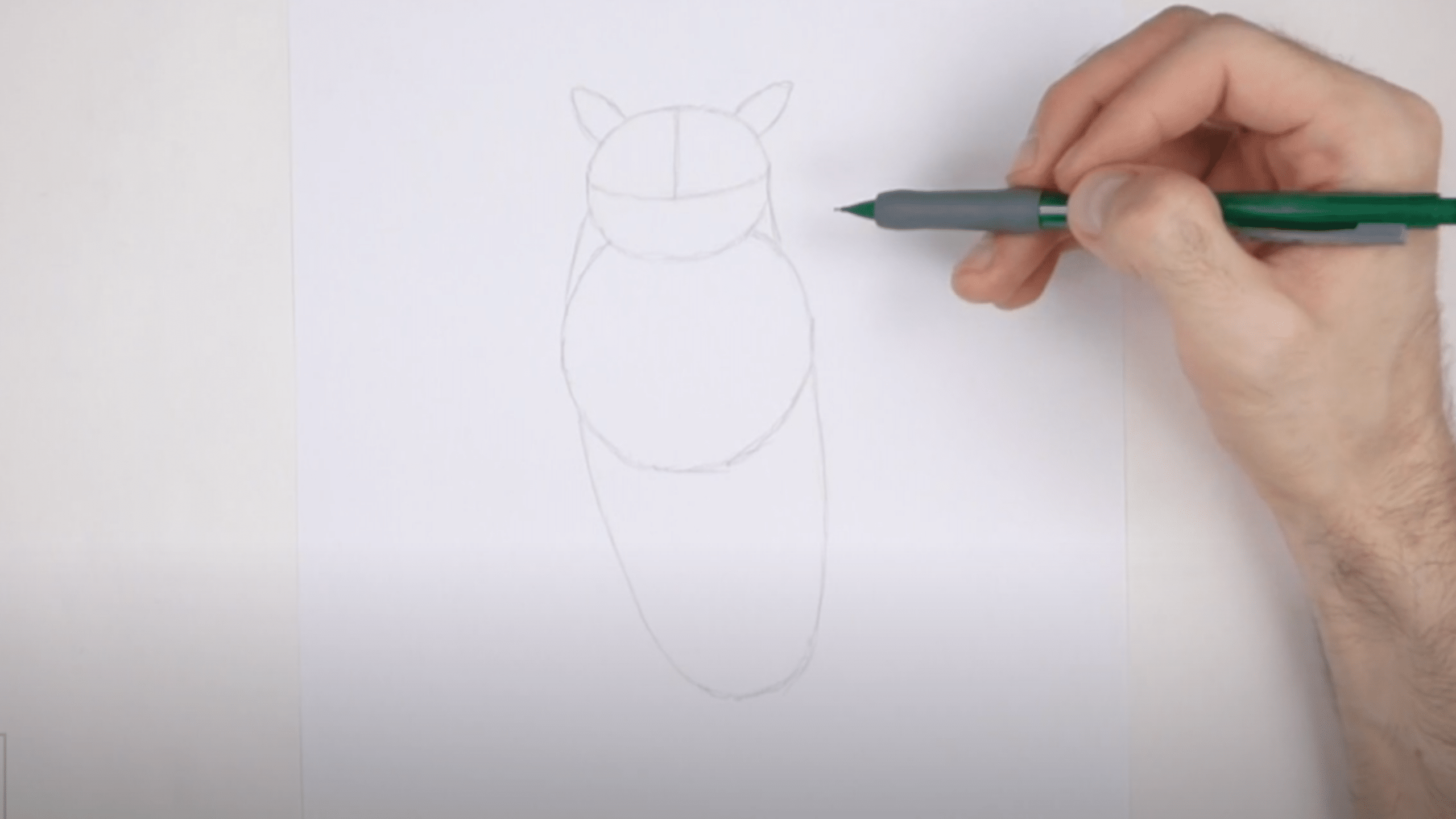 Sketch_the_Owls_Head_and_Body_with_Guiding_Shapes