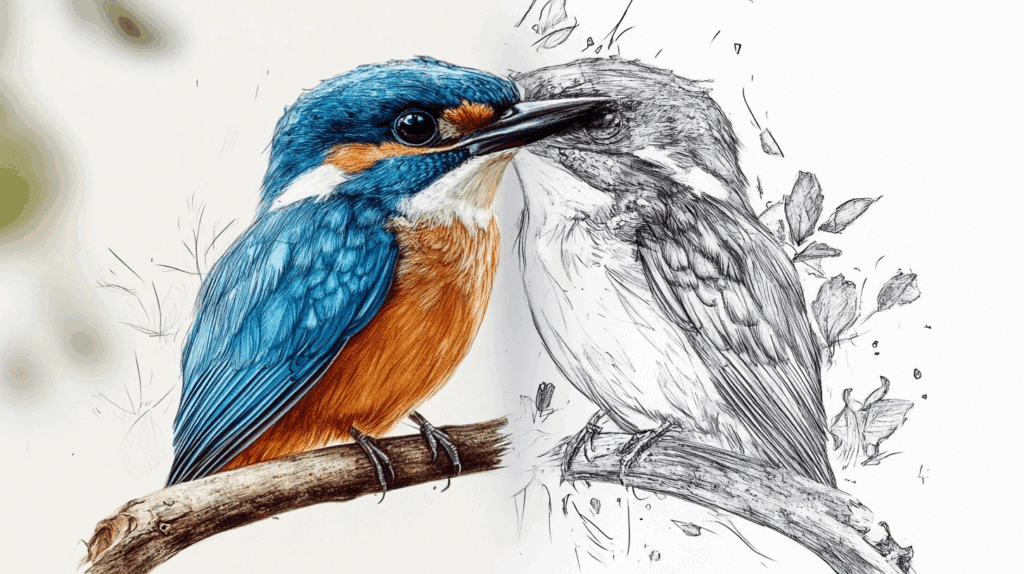 The Fine Difference Between Sketch and Drawing