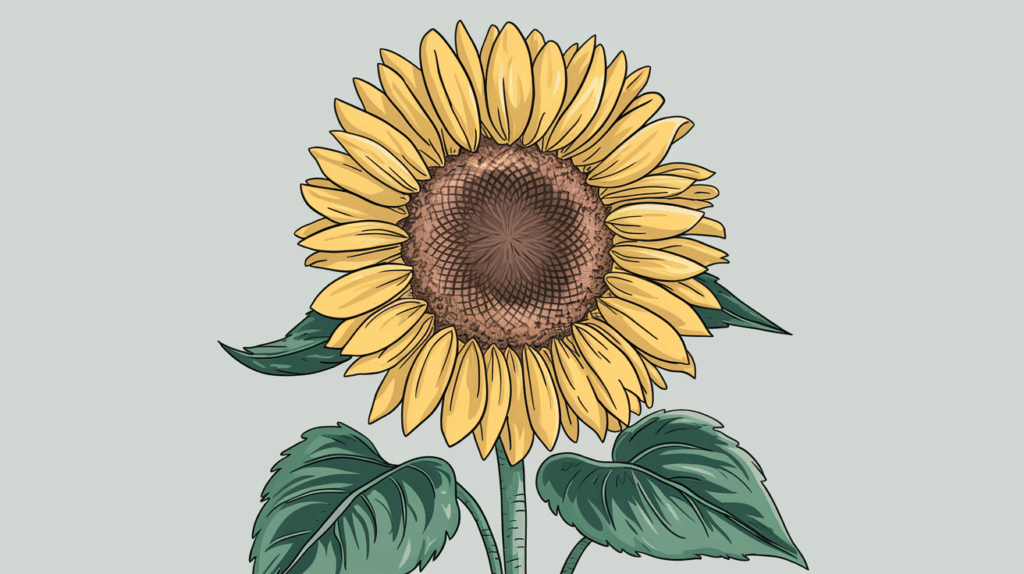 The Joy of Sunflower Drawing