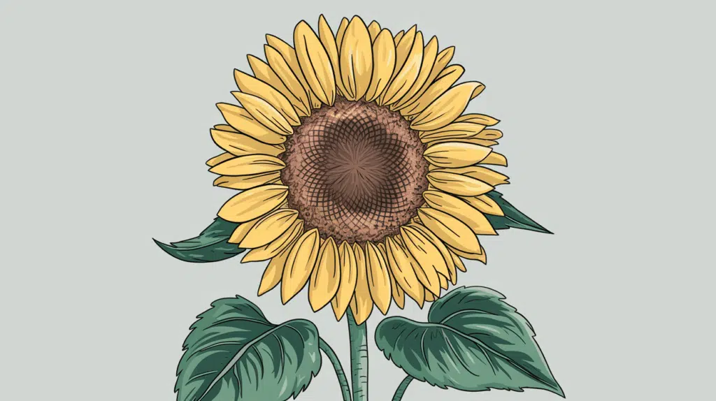 The Joy of Sunflower Drawing