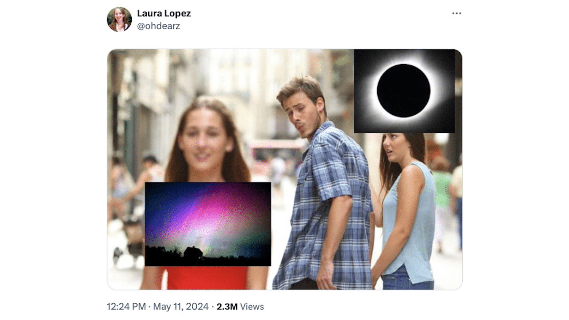 The_Distracted_Boyfriend_Moment_Northern_Lights_Edition