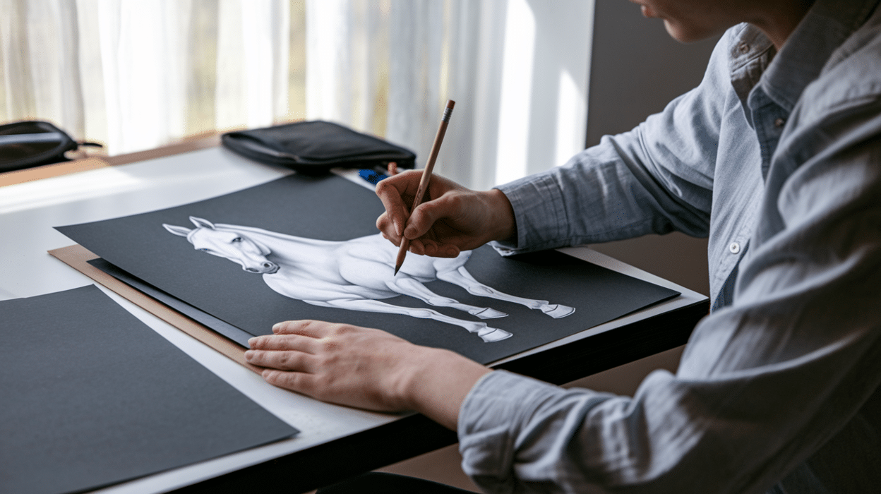 Tips for Drawing on Black Paper Like a Pro