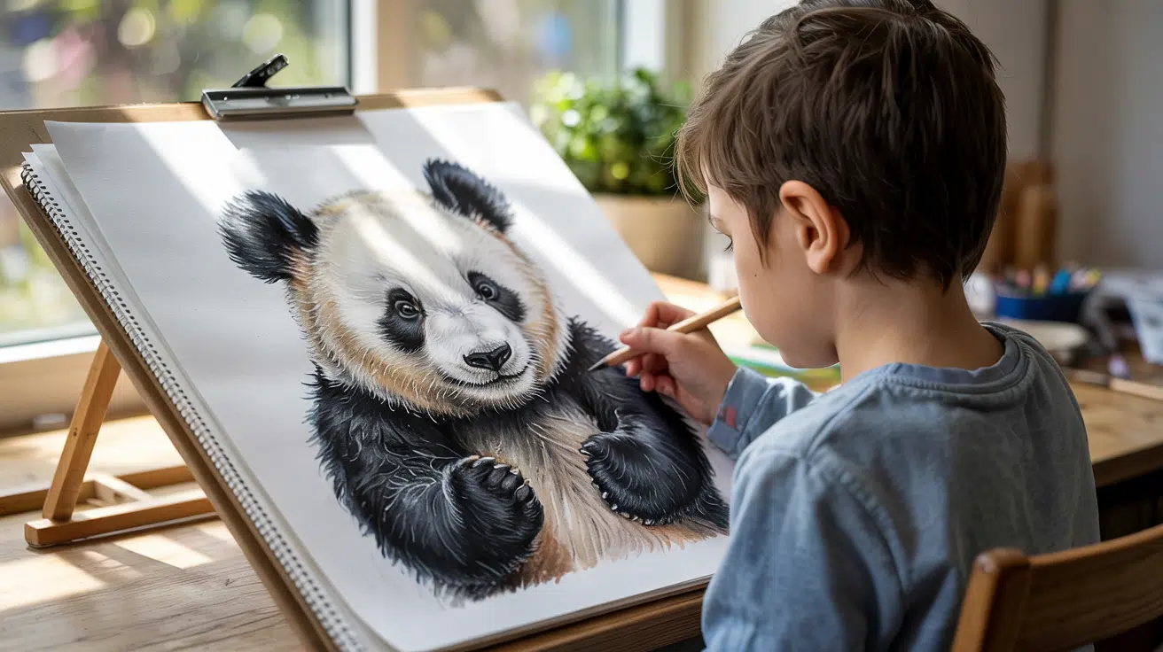 Tips_on_How_to_Draw_a_Panda_Look_Lifelike