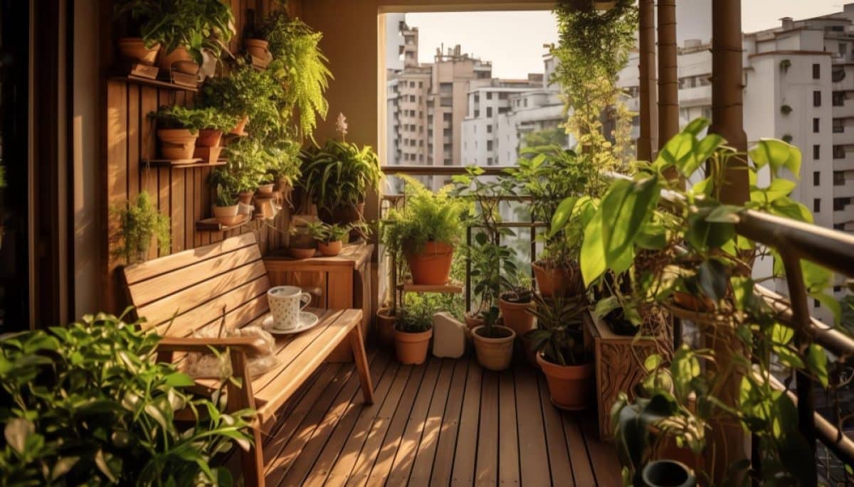 Create a Peaceful Outdoor Retreat in Your Rental Apartment: Small ...