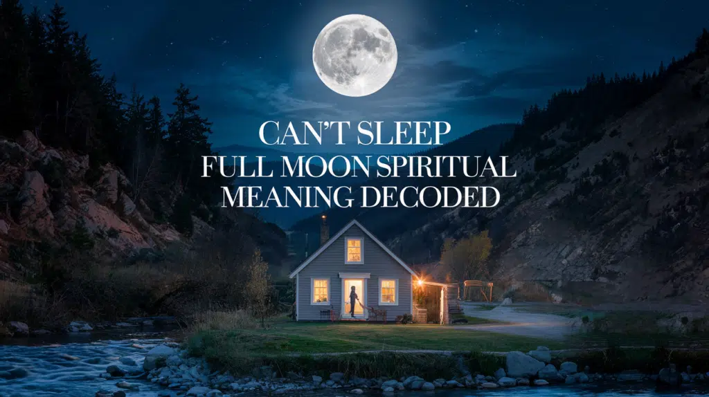 can't sleep full moon spiritual meaning