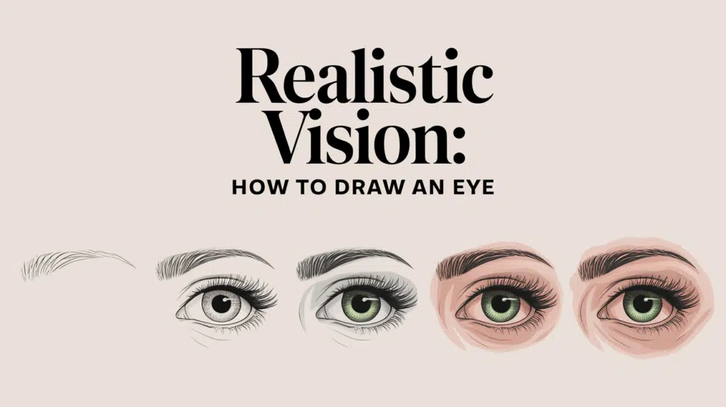 how to draw an eye