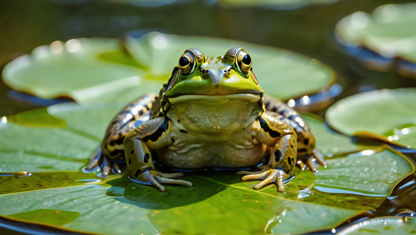 Adult Frog - Ready to Hop!