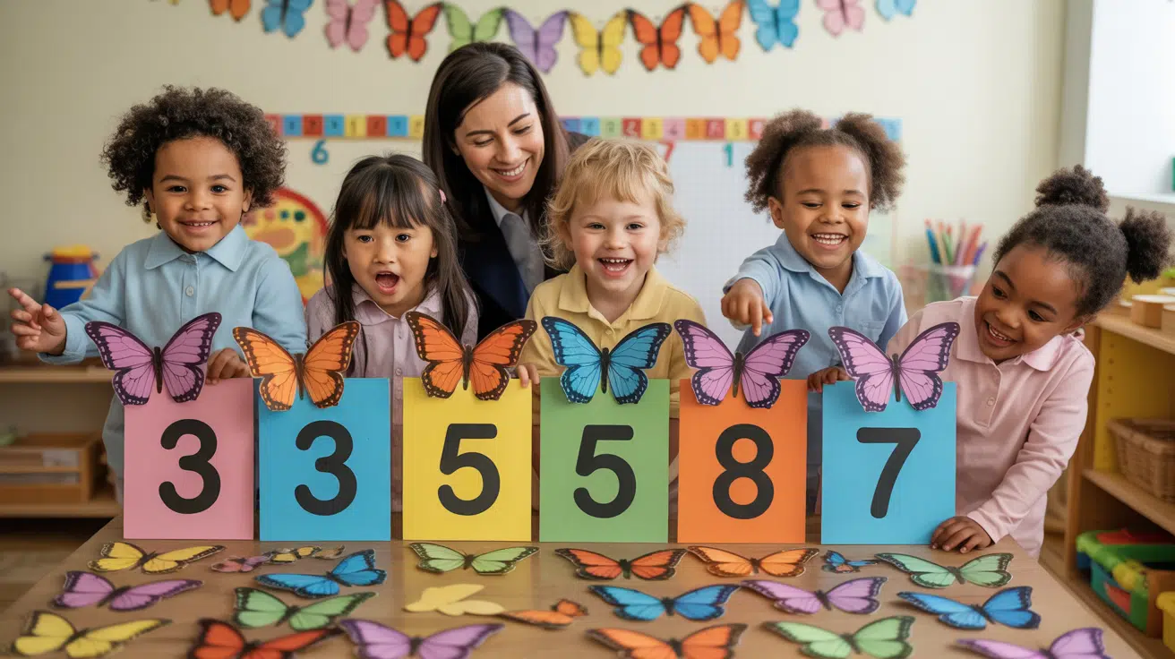 Butterfly Counting with Colorful Cutouts