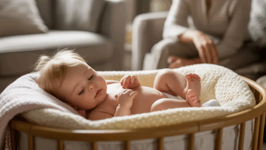 Can Baby Sleep in Bassinet if Rolling Over: Safe Sleep Tips