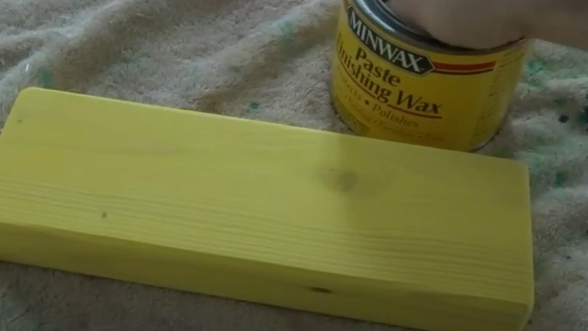 Finish with a Protective Wax Coat