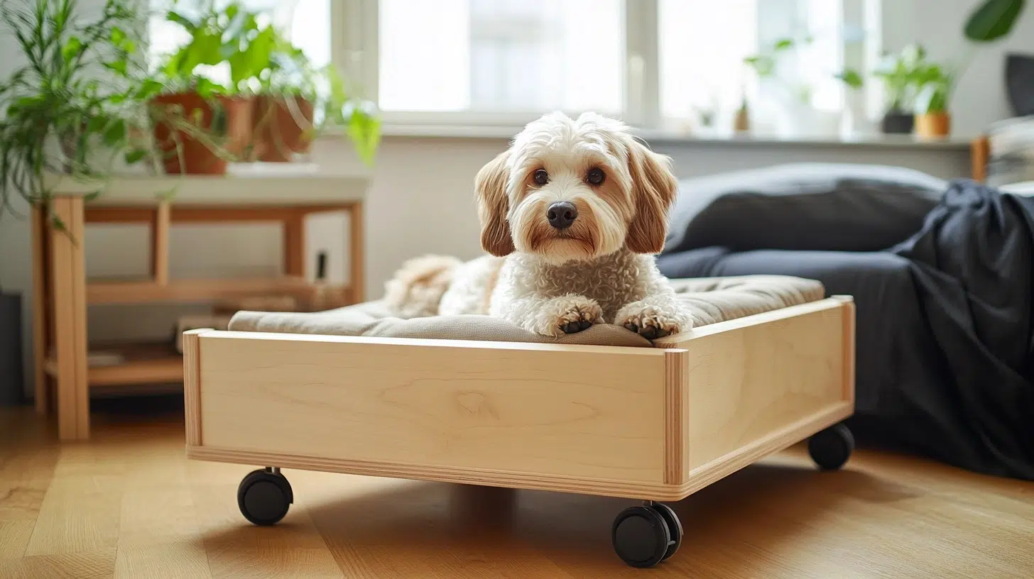 Hack_7_Rolling_Dog_Bed_with_KNAGGLIG_and_Casters