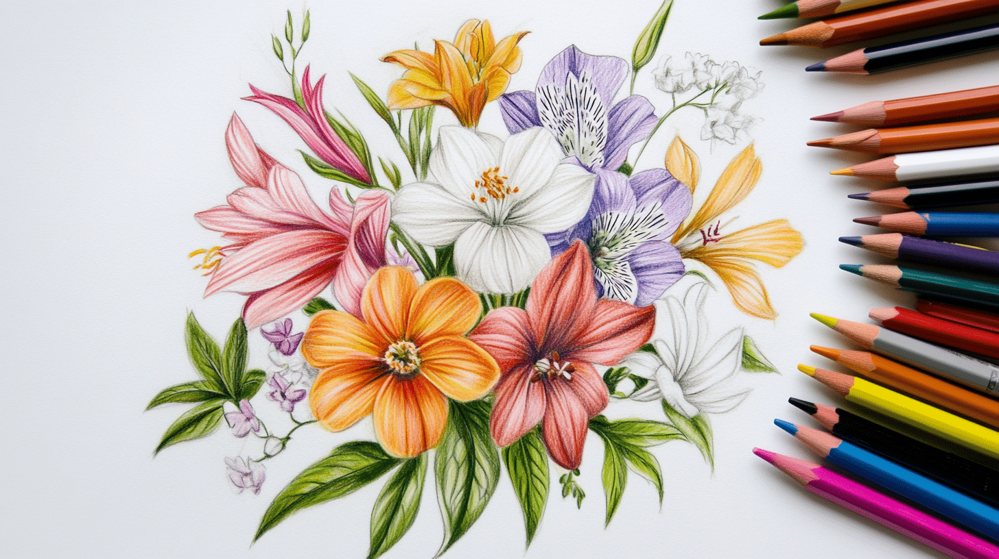 37 Inspiring Floral Drawing Ideas to Try Today