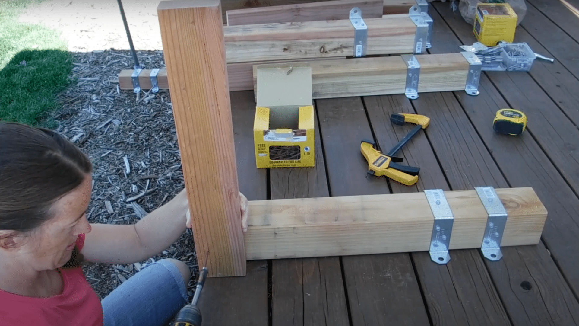Install the Horizontal Supports
