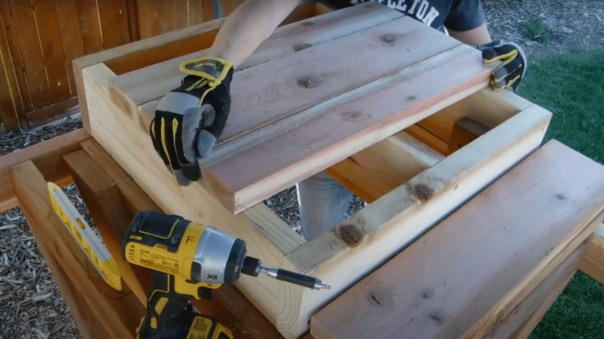 Mount the Back Supports