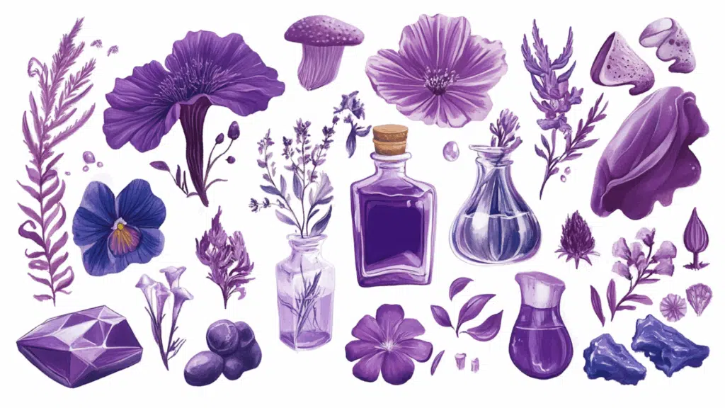 Purple things to draw