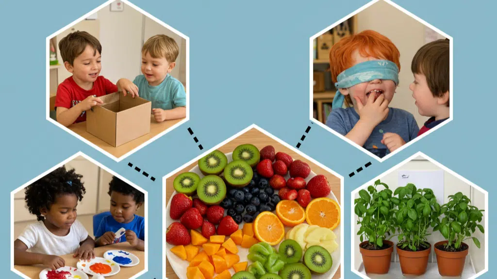 Sensory Activities: Exploring Textures, Colors, and Smells