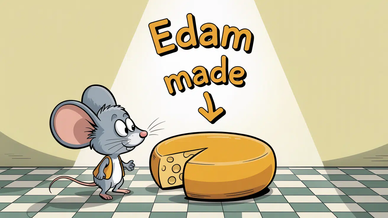 What Type of Cheese is Made Backwards: Edam
