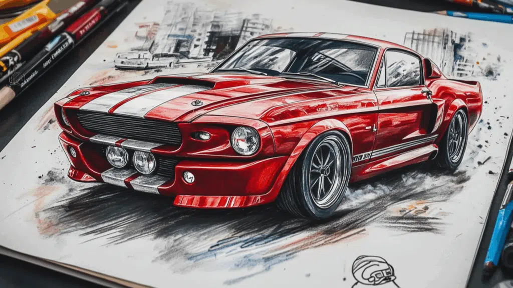 car drawing ideas