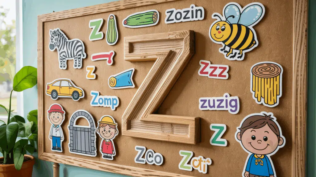 z words for kids