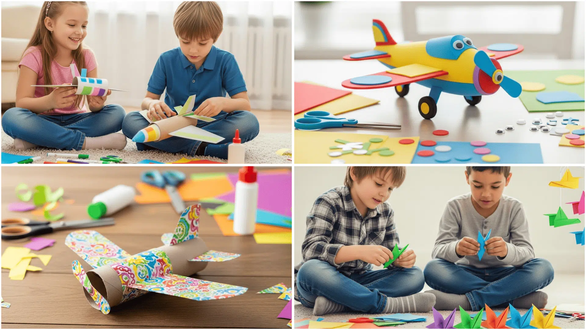 Airplane Craft Preschool Ideas for Little Hands