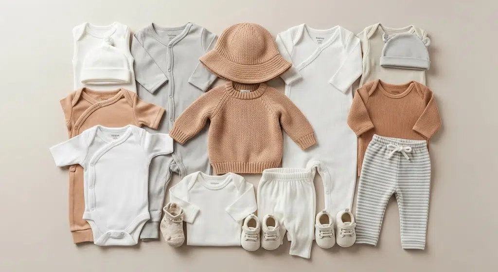 Baby Clothes by Size Category
