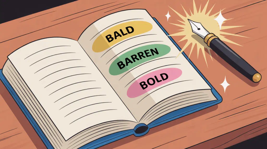 Boost Your Writing with Adjectives That Start with B