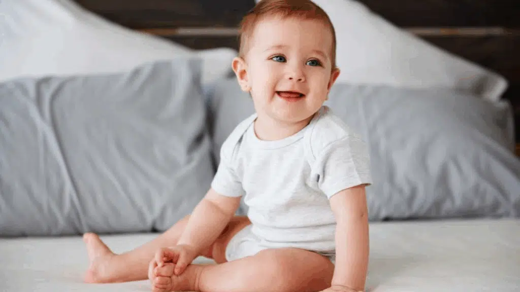 Encouraging Healthy Side Sitting in Babies