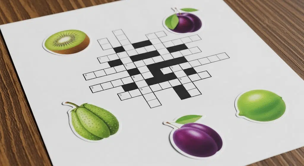 Find 4 Letter Fruits for Crossword Puzzle Solving