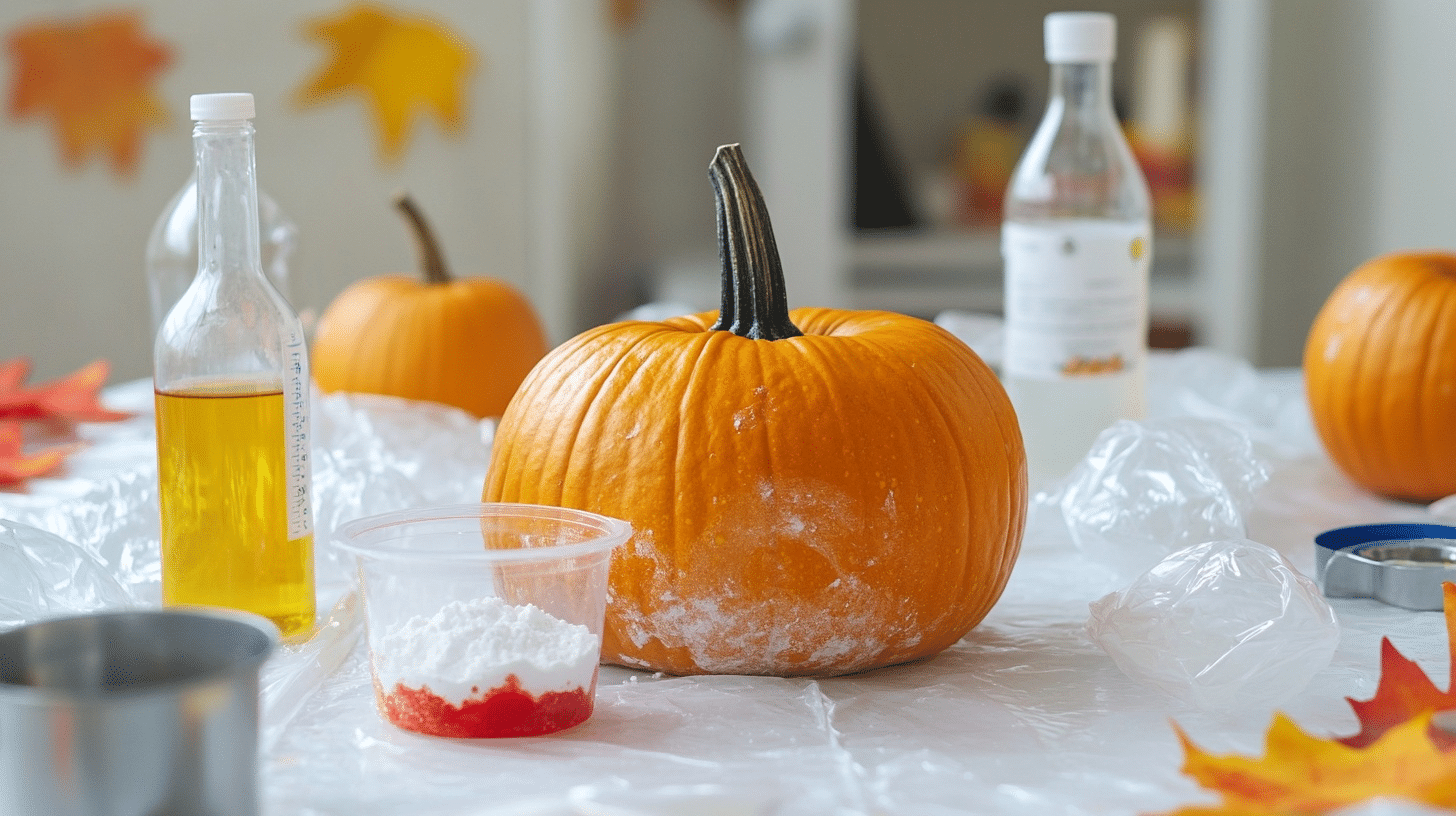 How to Do a Pumpkin Volcano Experiment at Home
