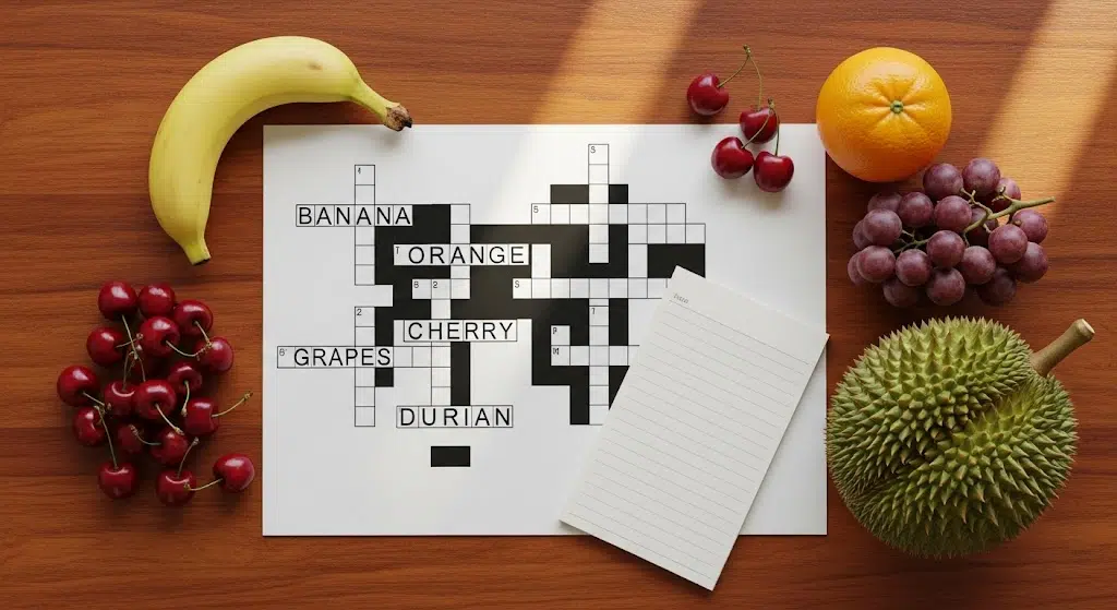 Learn 6 Letter Fruits for Crosswords and Puzzle Solving