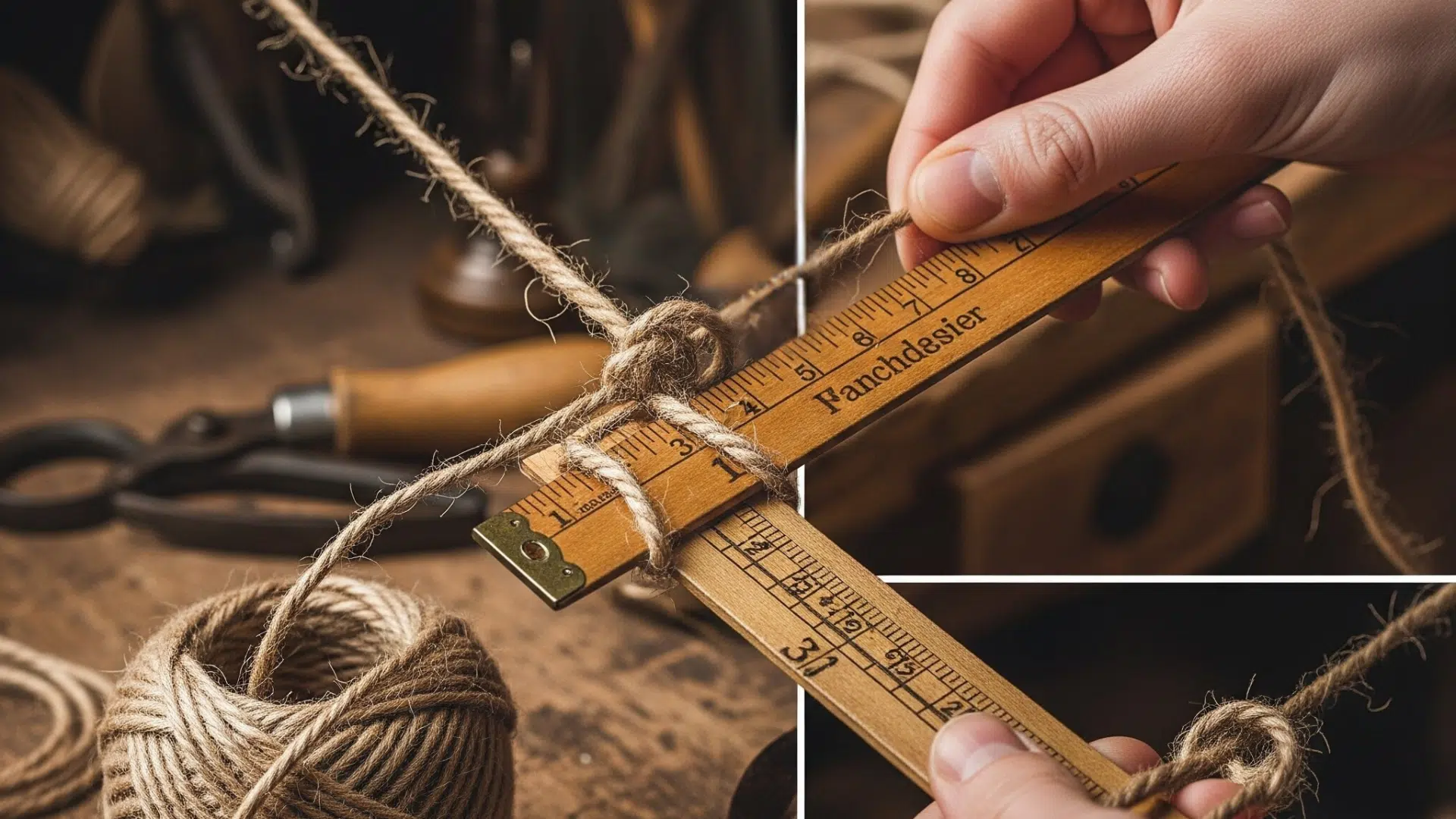 Measure and Knot the Twine
