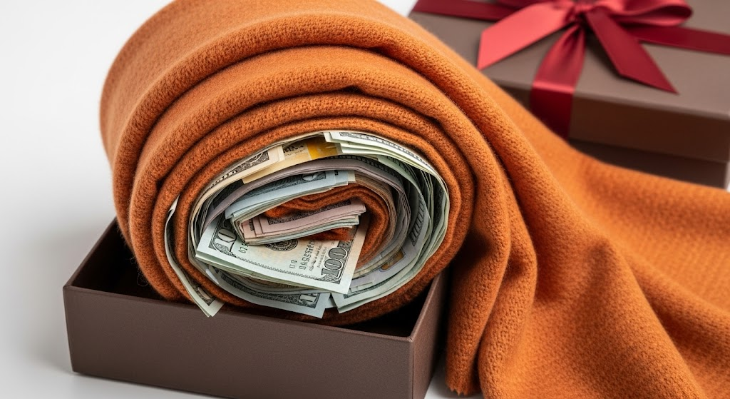 Money_Wrapped_in_a_Scarf