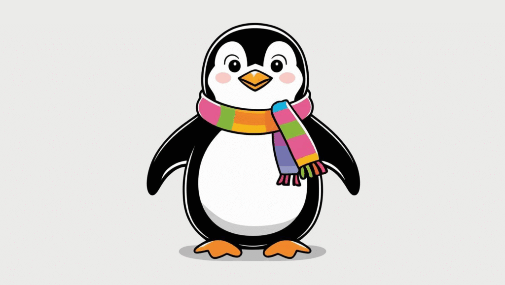 P is for Penguin Coloring Activity Free Printables