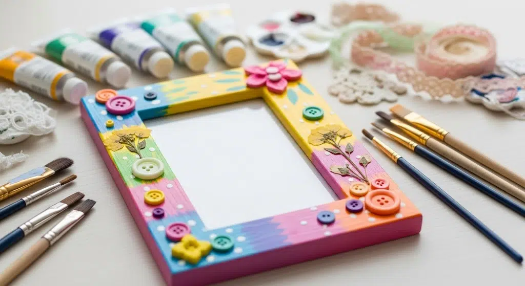 Painted_Picture_Frame_with_a_Favorite_Photo