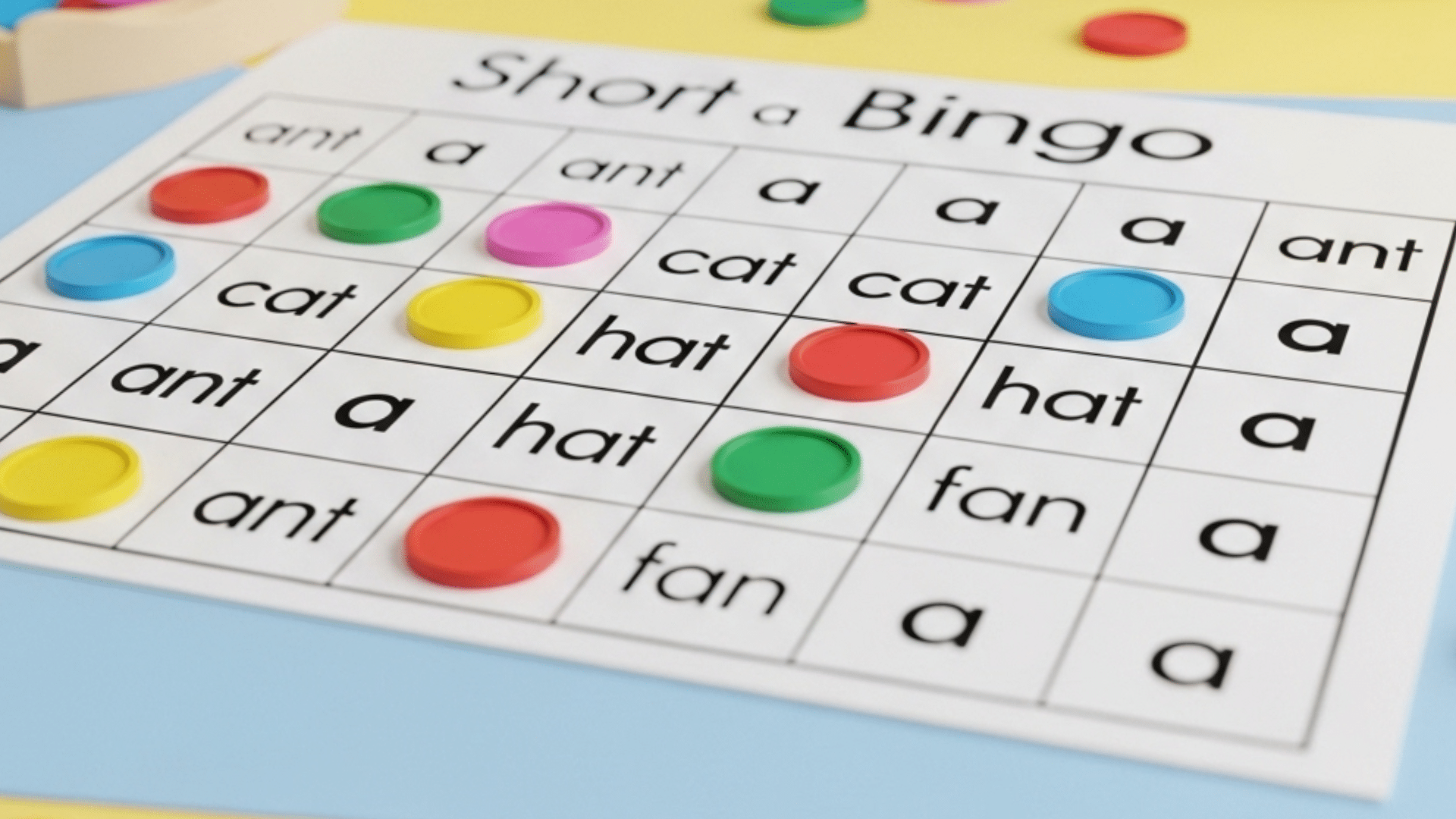 Phonics Bingo