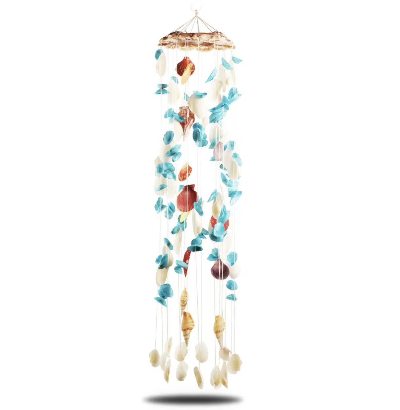 Seashell Wind Chimes Multi-Color Handmade Wind Chimes

