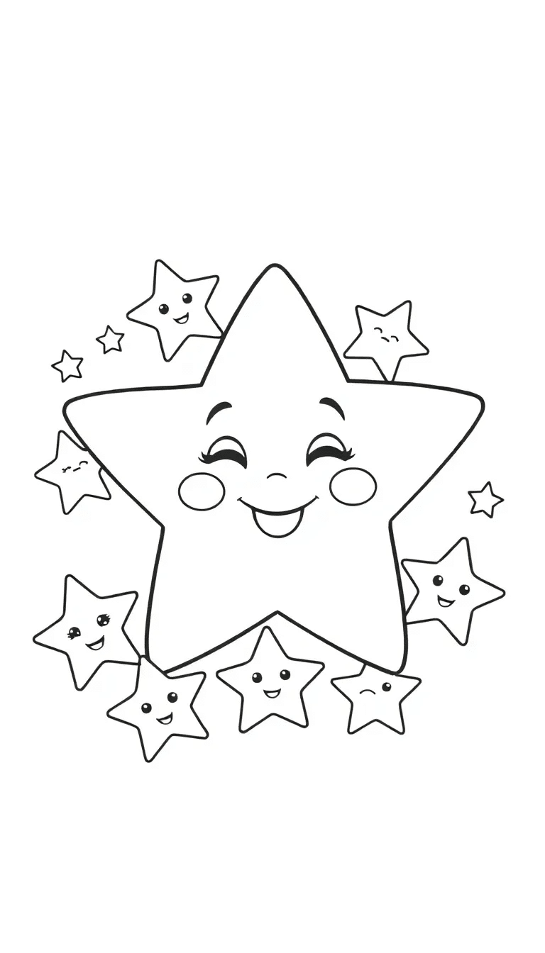 Smiling_Star_Surrounded_by_Little_Friends