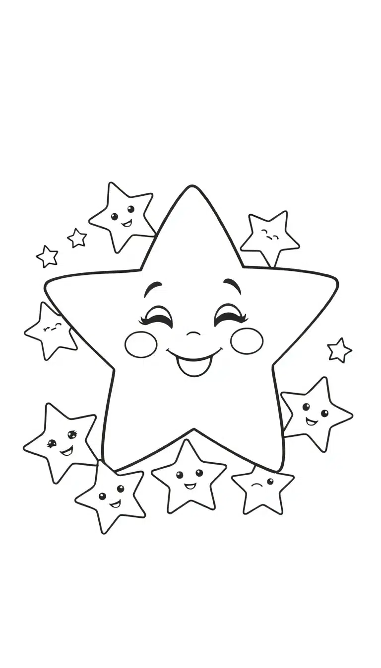 Smiling_Star_Surrounded_by_Little_Friends